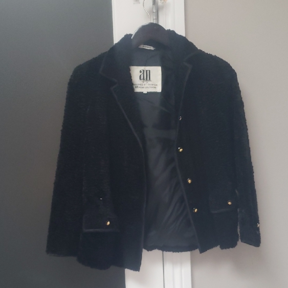 Ann Taylor Black Teddy Jacket